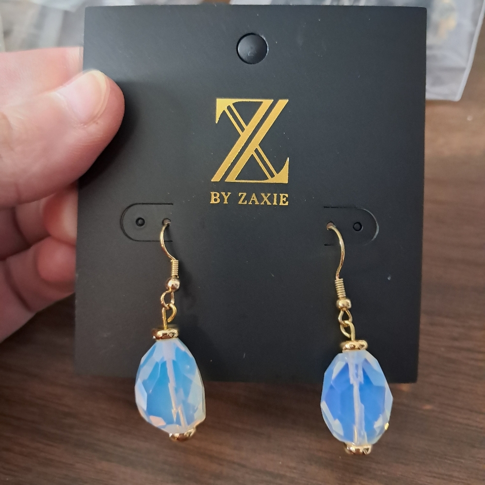 Zaxie clear dangling earrings